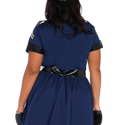 Politie Jurk Dames Plus Size Leg Avenue - Partywinkel - 714718525839