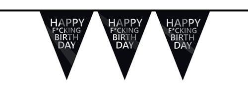 Slingers Happy F*king Birthday 6m - Partywinkel - 8711319375117