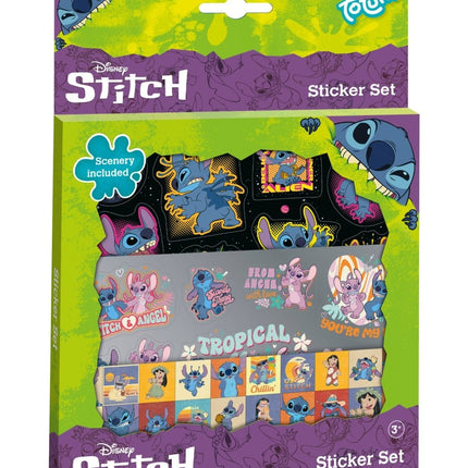 Stitch Stickers 3st - Partywinkel - 8714274700055