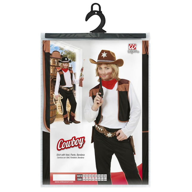 Costume da sceriffo cowboy bambino