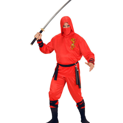 Costume da drago rosso ninja bambino