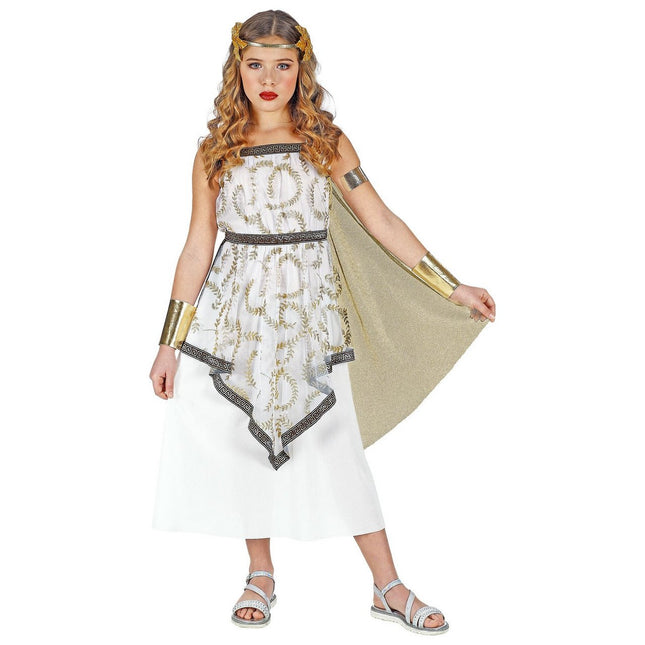 Costume da dea greca per bambina