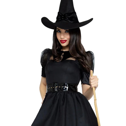 Abito Halloween Nero Ladies Leg Avenue