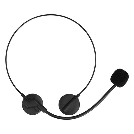 Zwarte Nep Headset - Partywinkel - 8712026308856