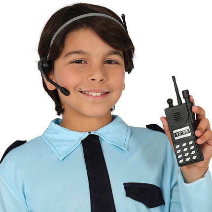 Zwarte Nep Walkie Talkie - Partywinkel - 8434077162972